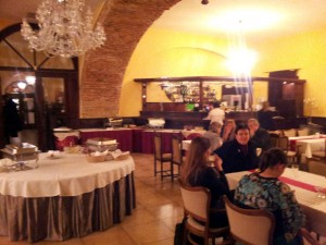 Wracając z obiadu, był czas na spacer po zamku