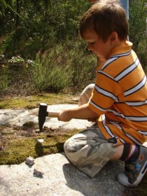 Pierwsze próby wykorzystania młotka