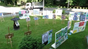 Wystawa prac plastycznych. Foto: Krzysztof Tęcza