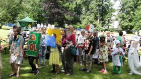 Ekologiczne przebrania. Foto: Krzysztof Tęcza