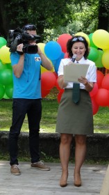 Agnieszka Łętkowska ogłasza wyniki konkursów DZPK. Foto: Krzysztof Tęcza