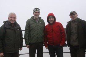 Na szczycie Śnieżki