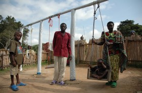 Henryk Mazurek, Plac zabaw, Szpital Getty, Kongo, RDC