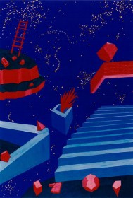 Marek Ostoja-Ostaszewski, z cyklu ESCHATON, 1982 r., 48×33 cm