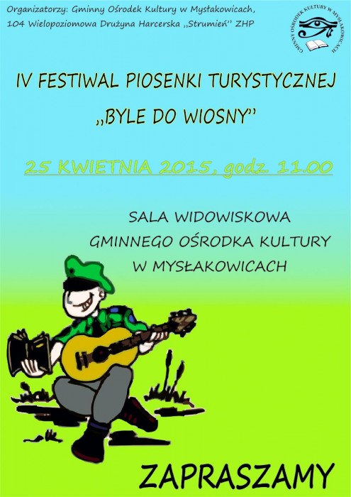 festiwal piosenki turystycznej2015_plakat