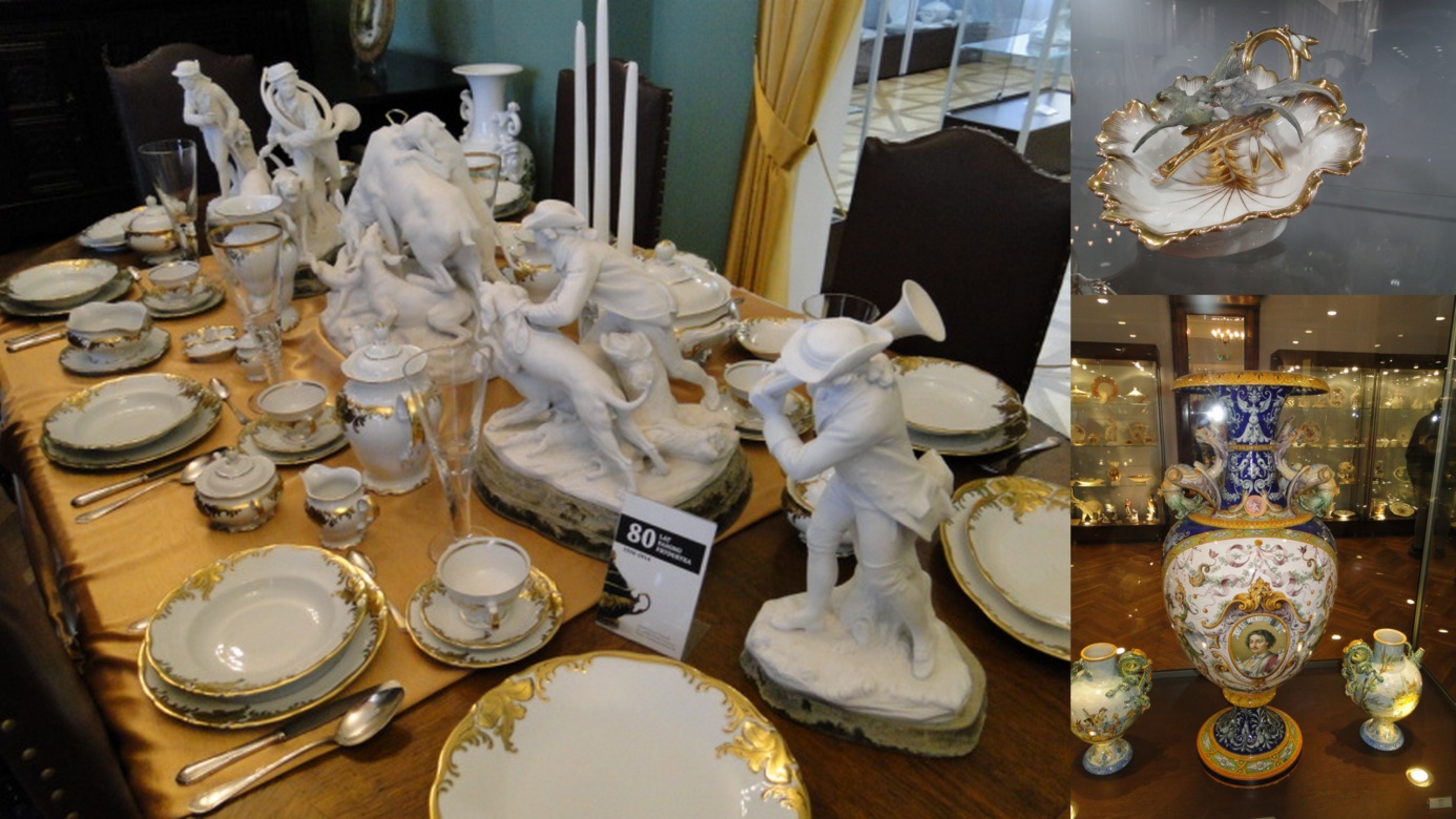 Eksponaty w Muzeum Porcelany w Wałbrzychu. Foto: Krzysztof Tęcza