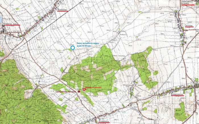 mapa wsiedlenia zajecy 2016 wrzos