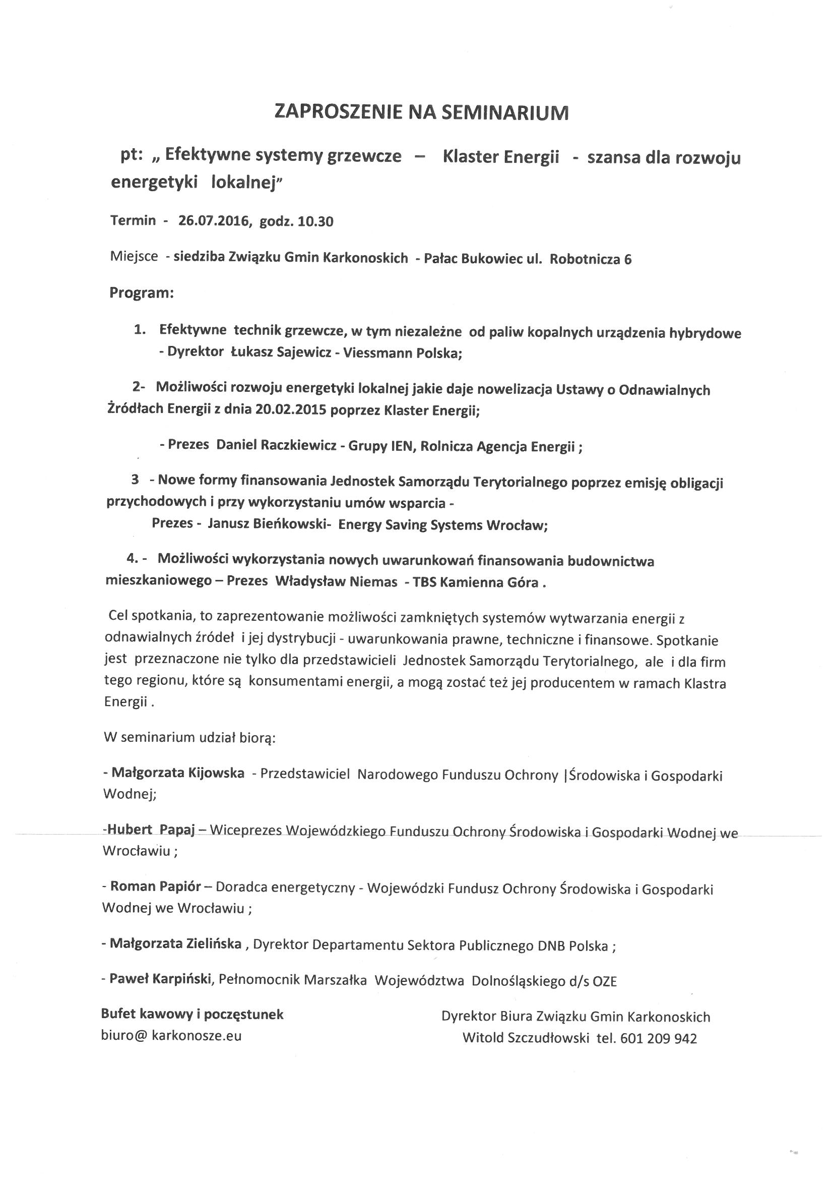 Zaproszenie